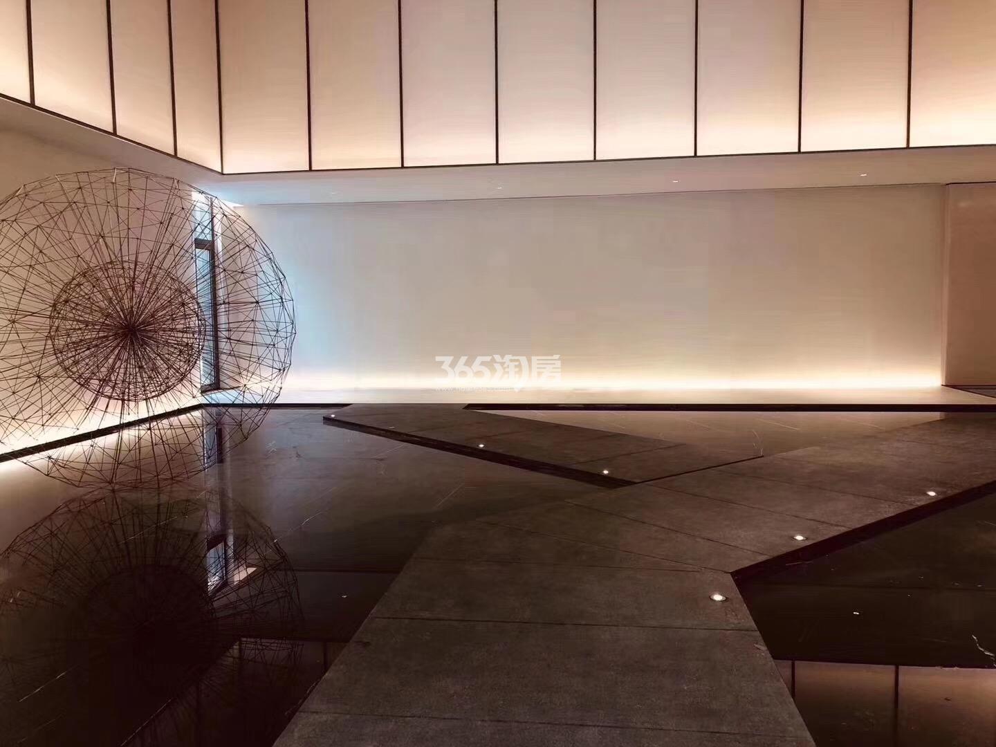 保利澄品售楼处内景（2019年4月摄）