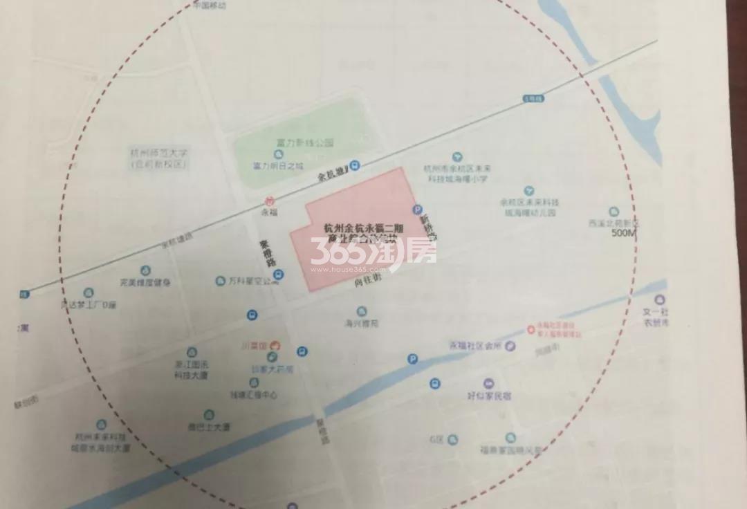 中福未来科技城商地交通图