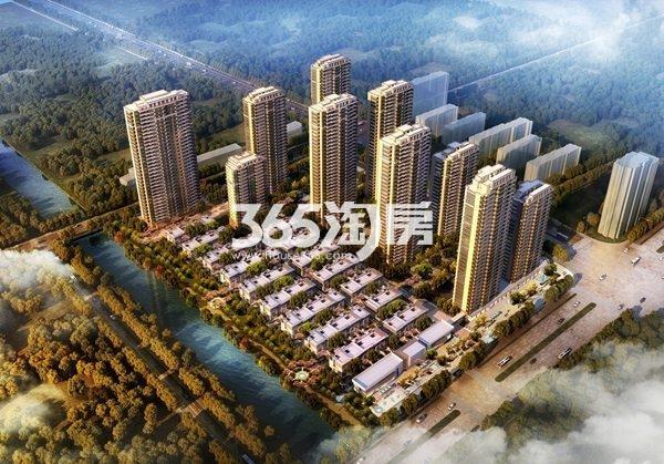 旭辉时代城项目鸟瞰图