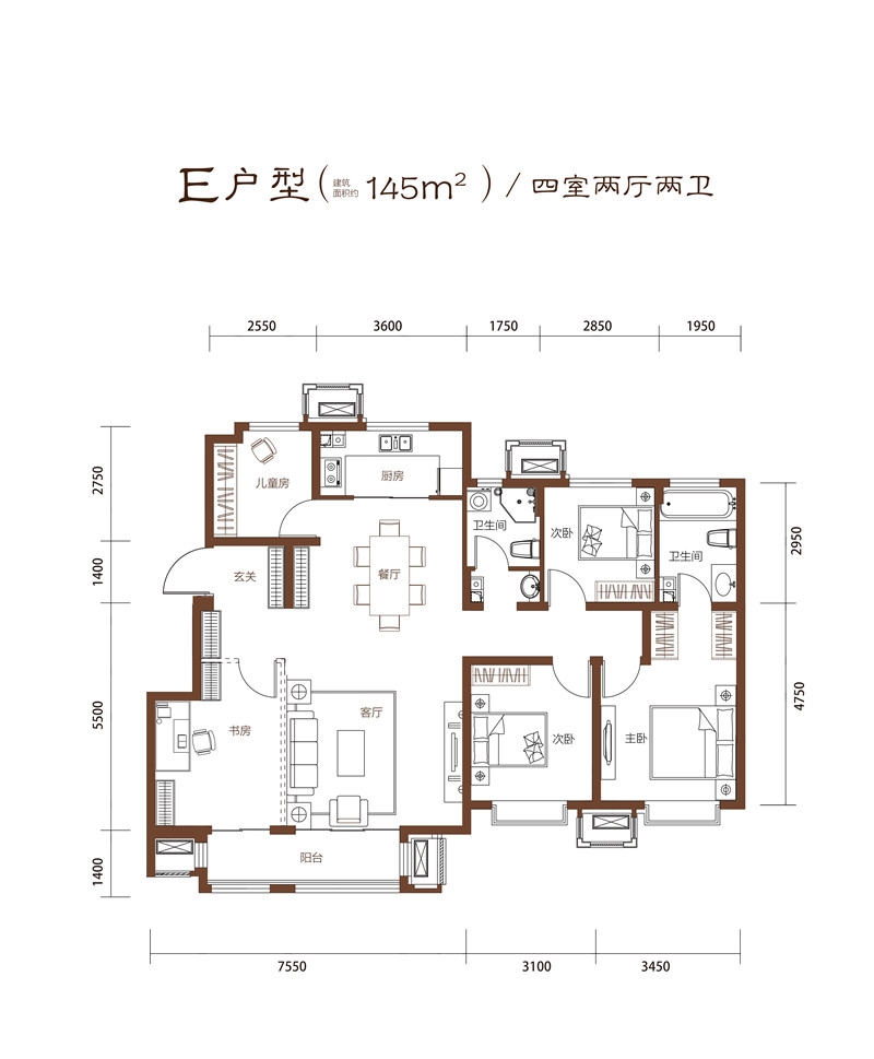 新华联·悦澜湾户型图