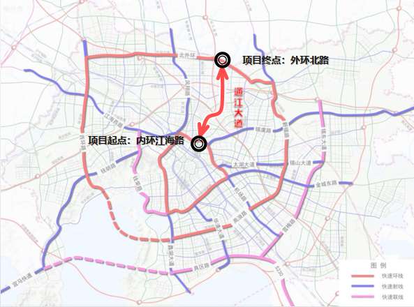 记者从无锡市自然资源和规划局惠山分局获悉,通江大道北延规划南起