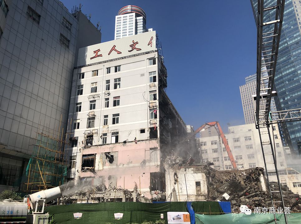 新街口苏宁广场进展曝光,预计2023年竣工!