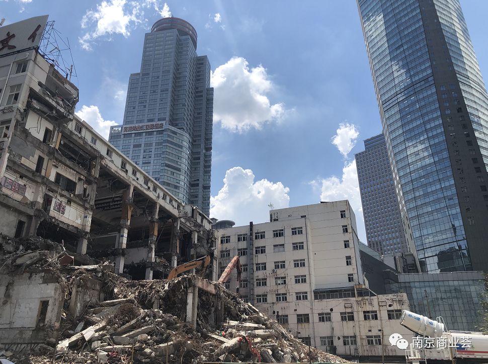 新街口苏宁广场进展曝光,预计2023年竣工!