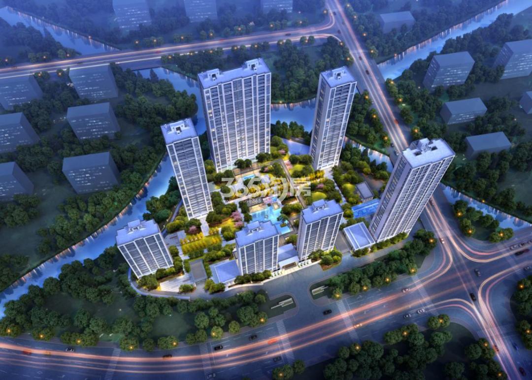 联发溪语宸庐大区位鸟瞰图_杭州联发溪语宸庐_杭州新房网_365淘房