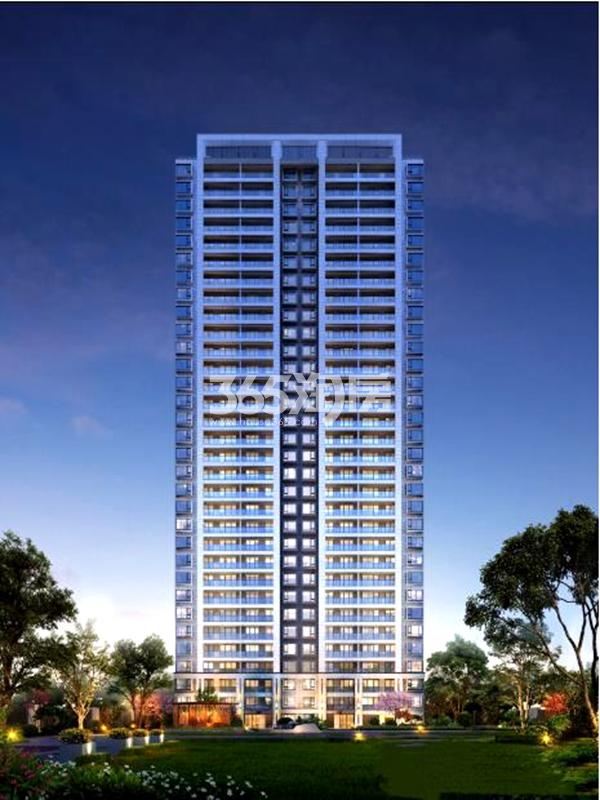 世茂璀璨蠡湖湾高层外立面效果图