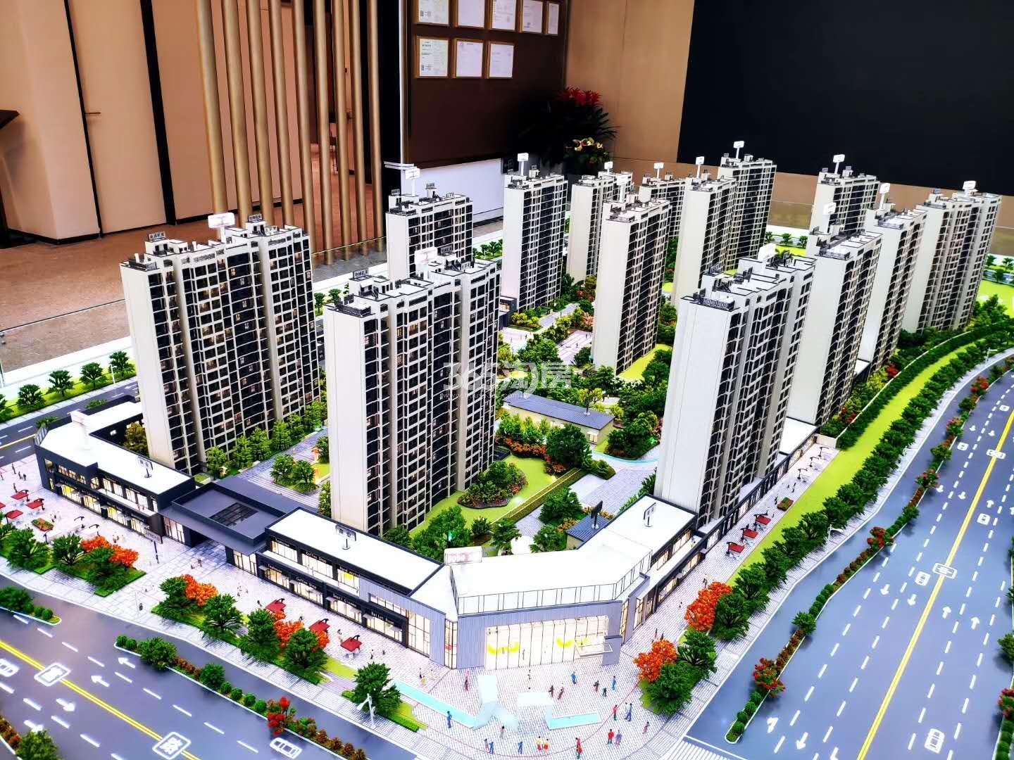 卓越蔚蓝星宸苑售楼处沙盘(4.2)